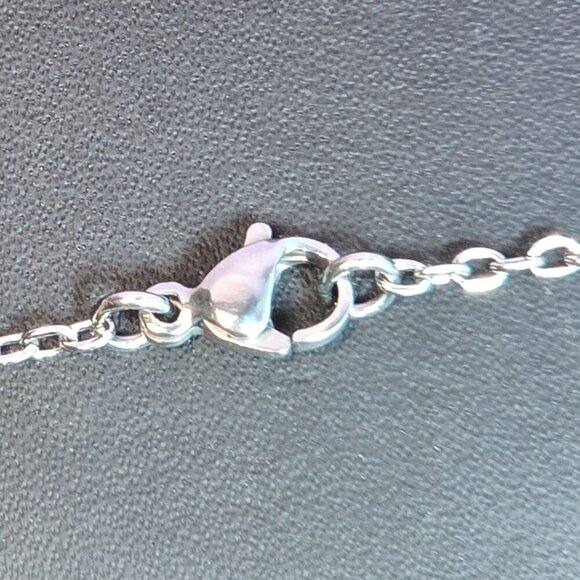 Memorial Necklace‎ With Butterfly Design (NWOT) - Picture 6 of 7